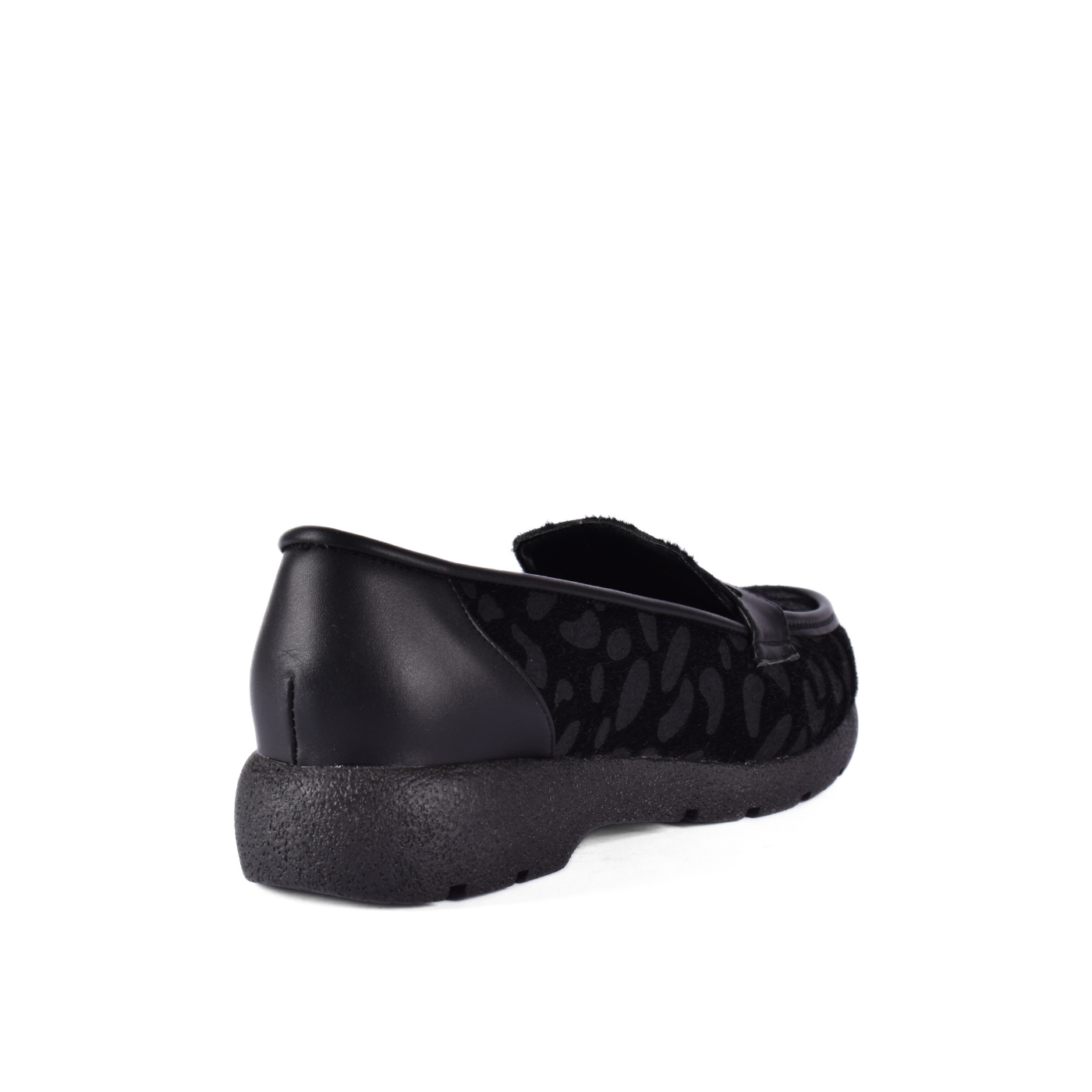 Printed Basic Leather Shoe Melouk