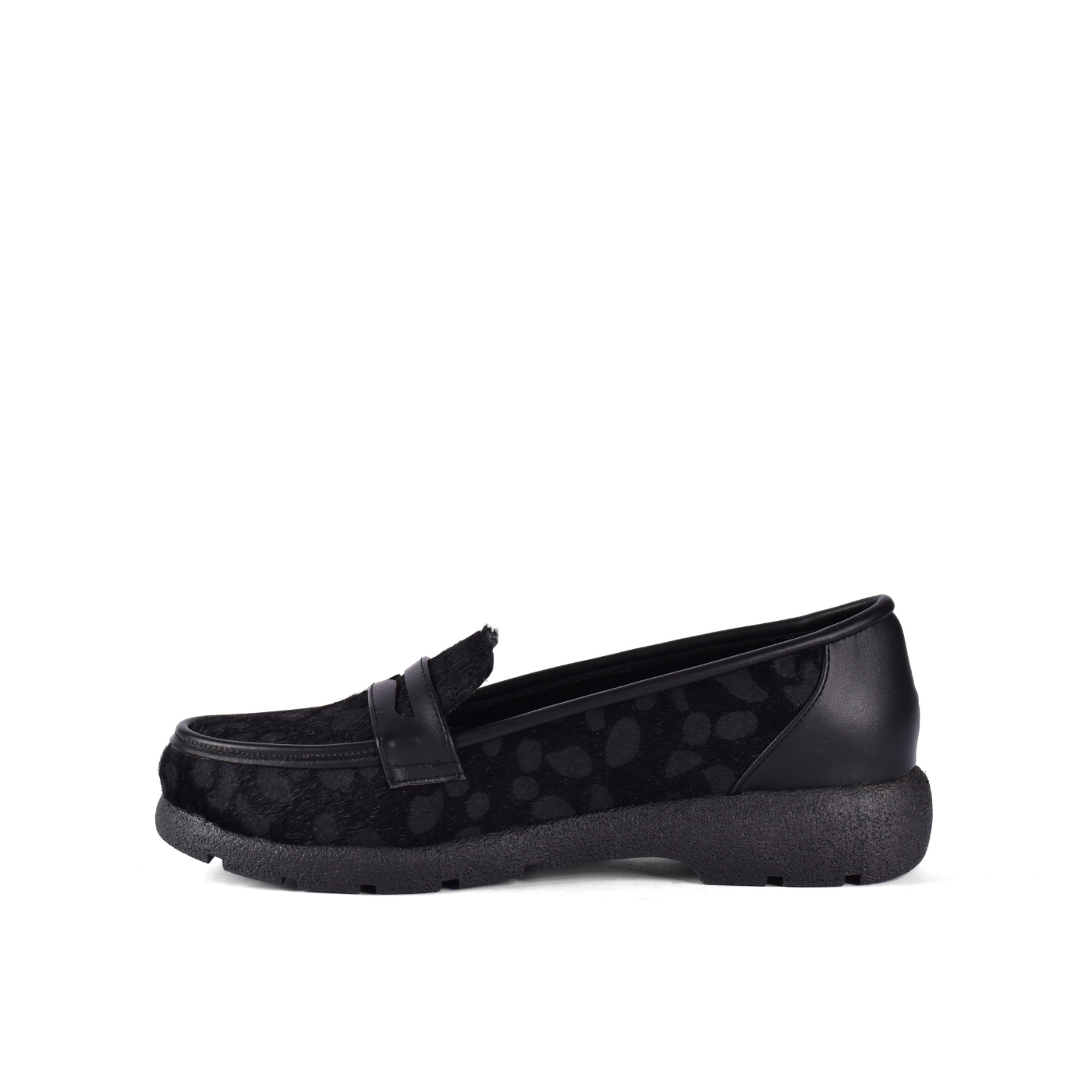 Printed Basic Leather Shoe Melouk