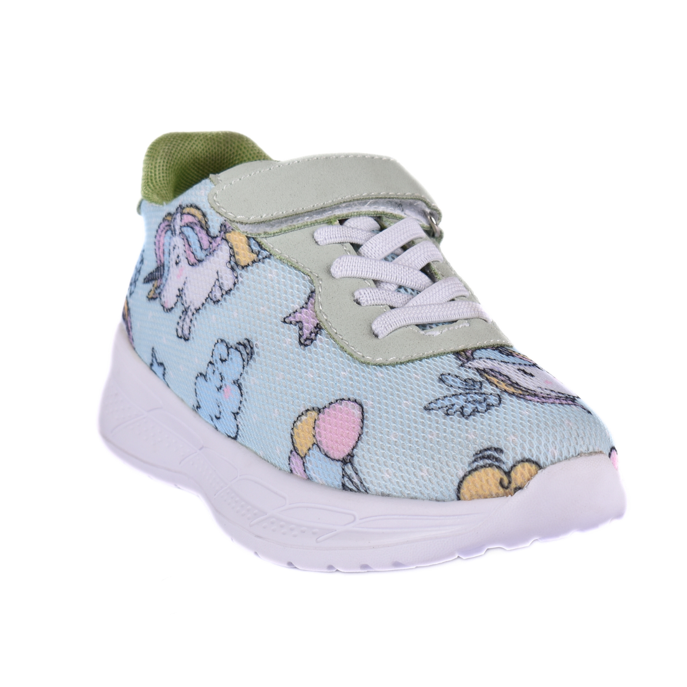 Embossed Sneakers Kids With Details Light blue 80 30S Melouk