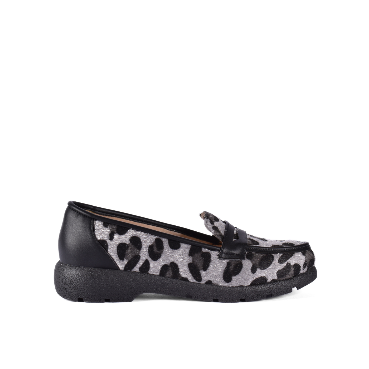 Printed Basic Leather Shoe Melouk