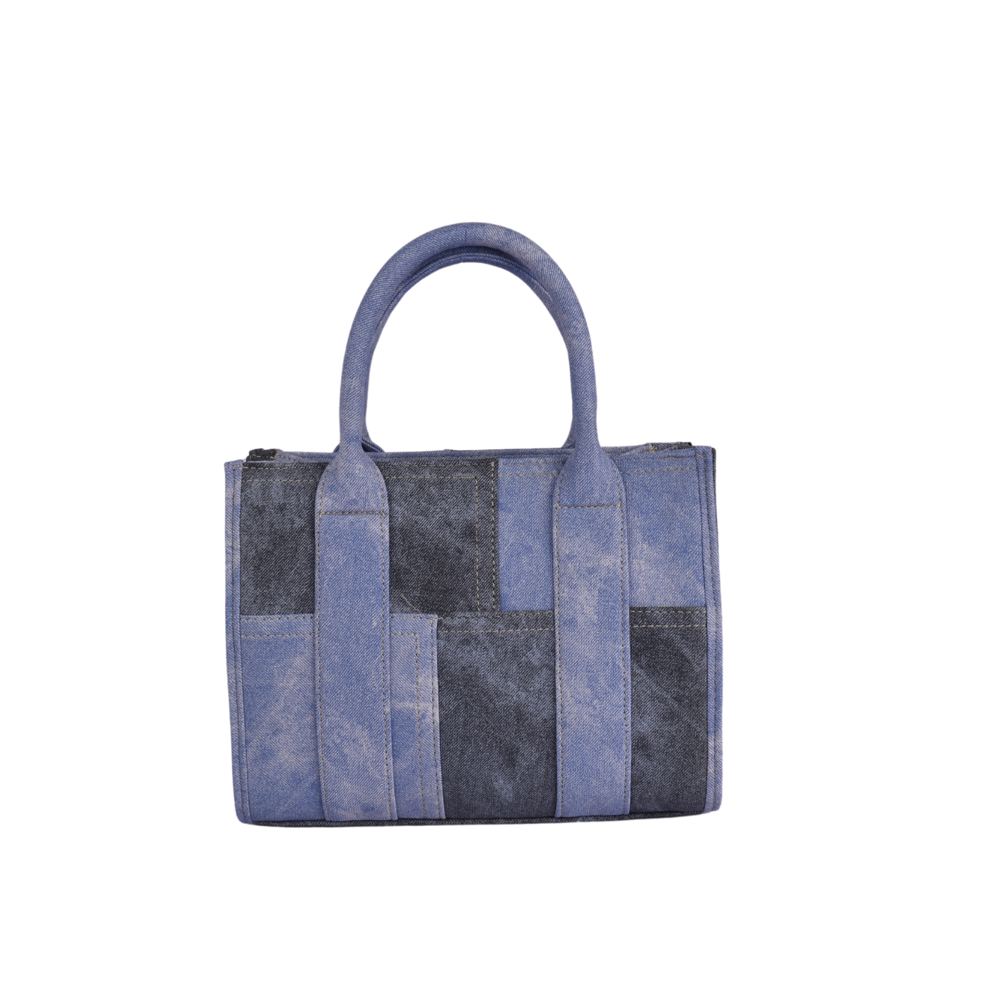 Handbag With Details Light blue Melouk