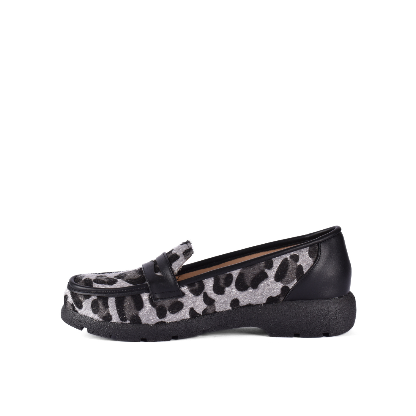 Printed Basic Leather Shoe Melouk