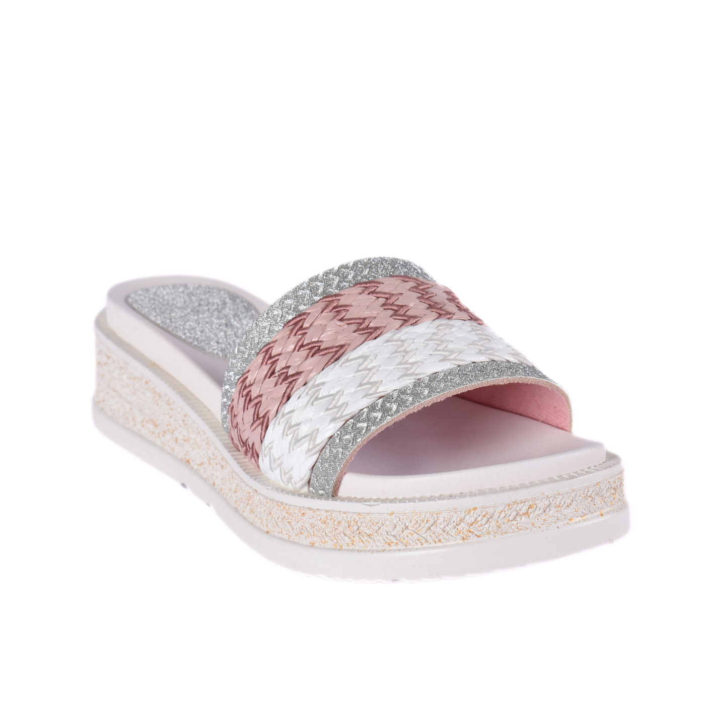 Platform Slipper With Details Pink Melouk