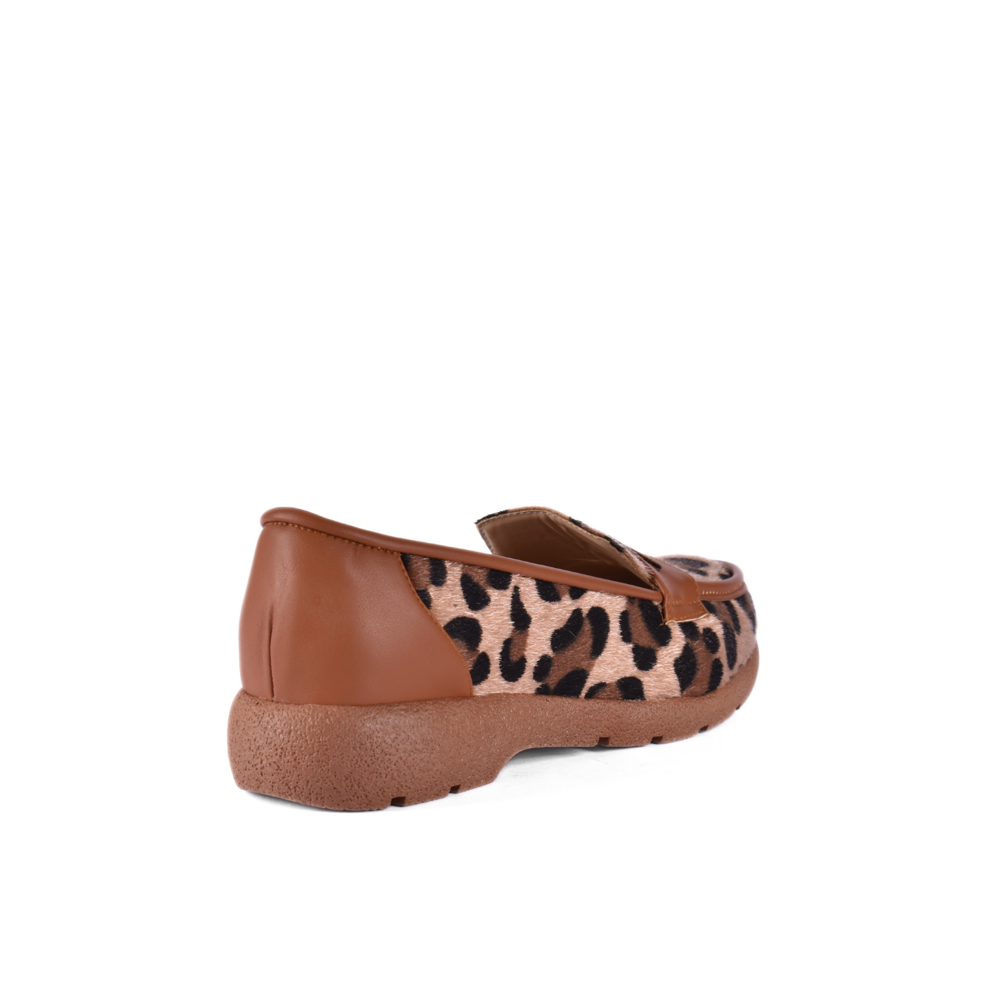 Printed Basic Leather Shoe Melouk