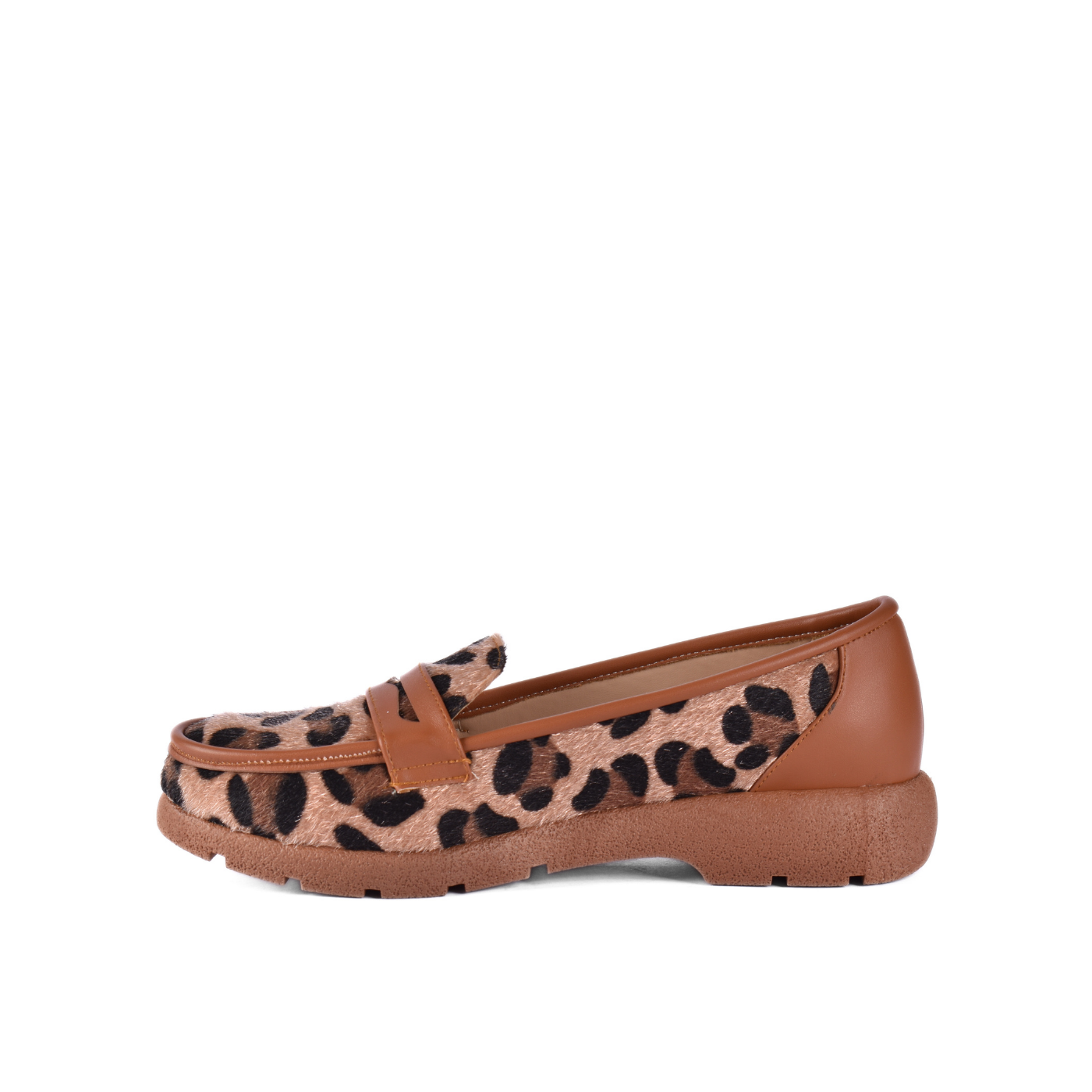 Printed Basic Leather Shoe Melouk