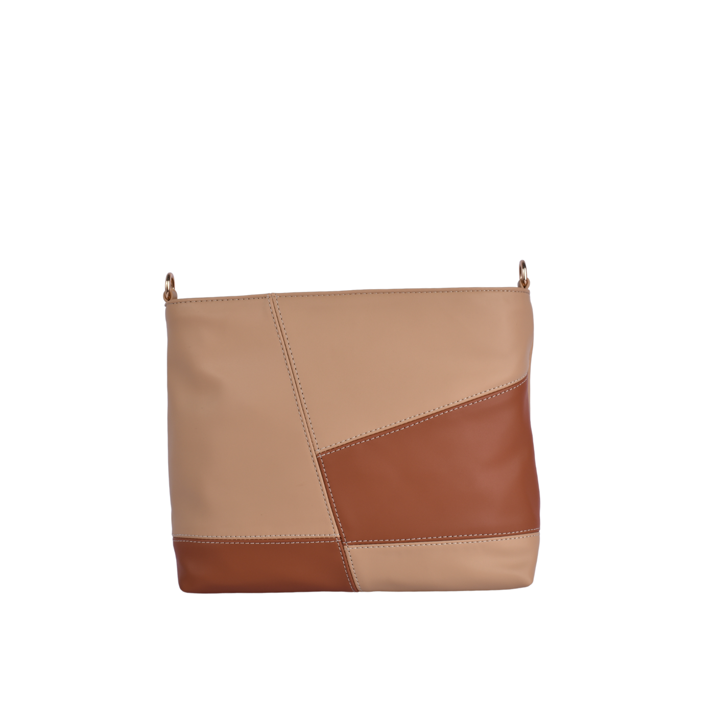 Basic Leather Cross Body Bag havana Melouk