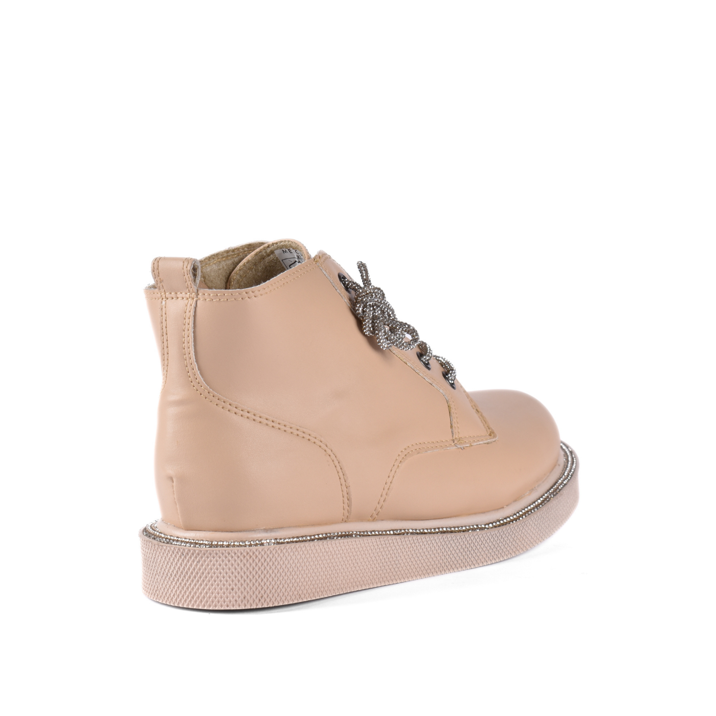 Lace Up Ankle Boots With Stones Melouk