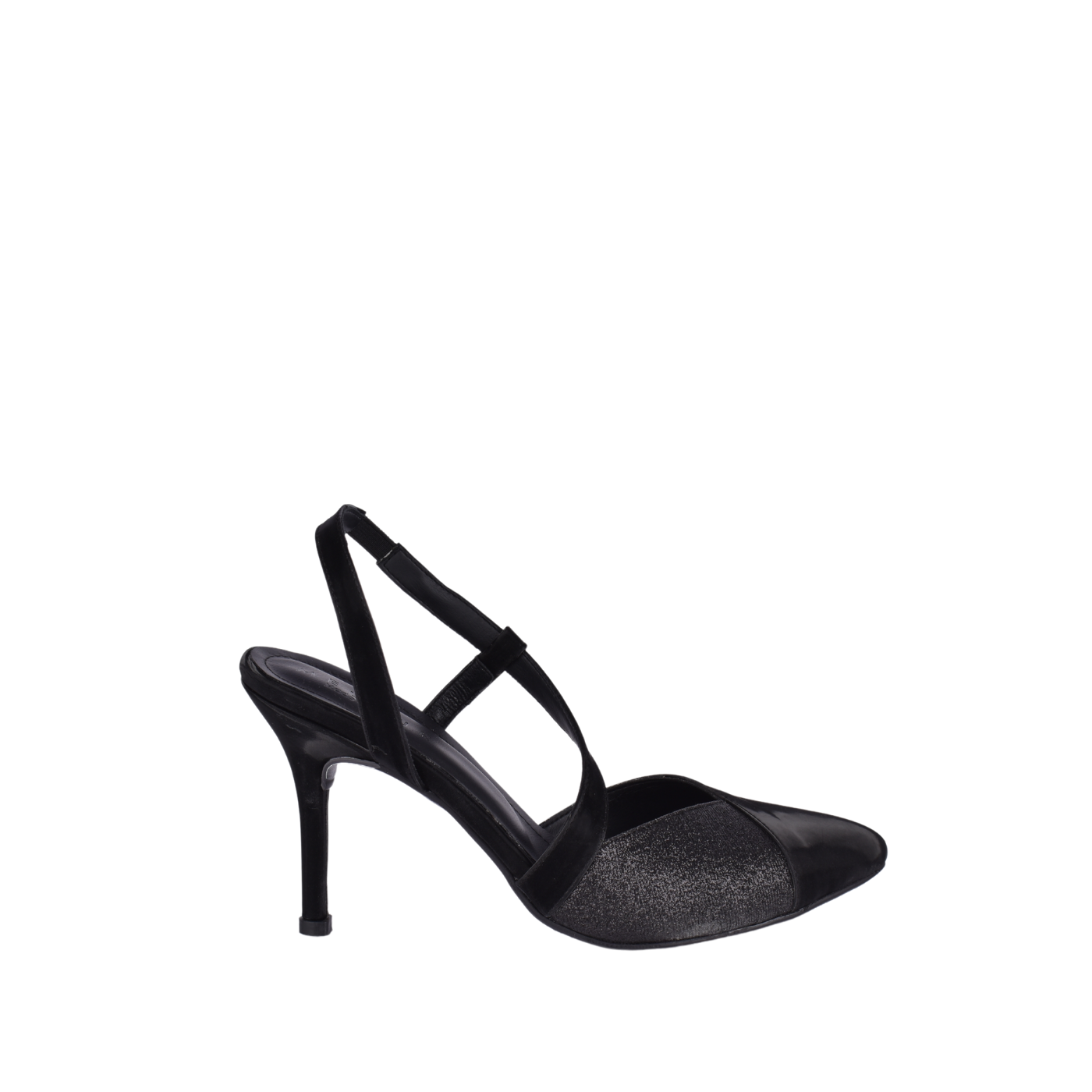 Strass High Heels Pumps Black Melouk