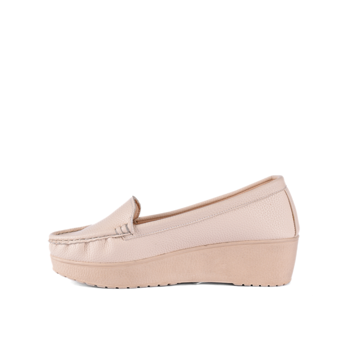 Basic Leather Shoe With Elastic Side Melouk