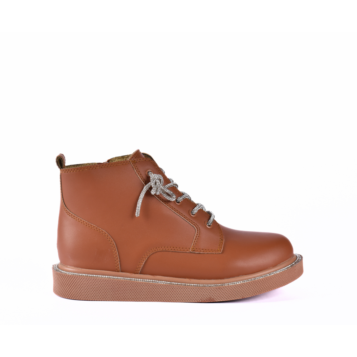 Lace Up Ankle Boots With Stones Melouk