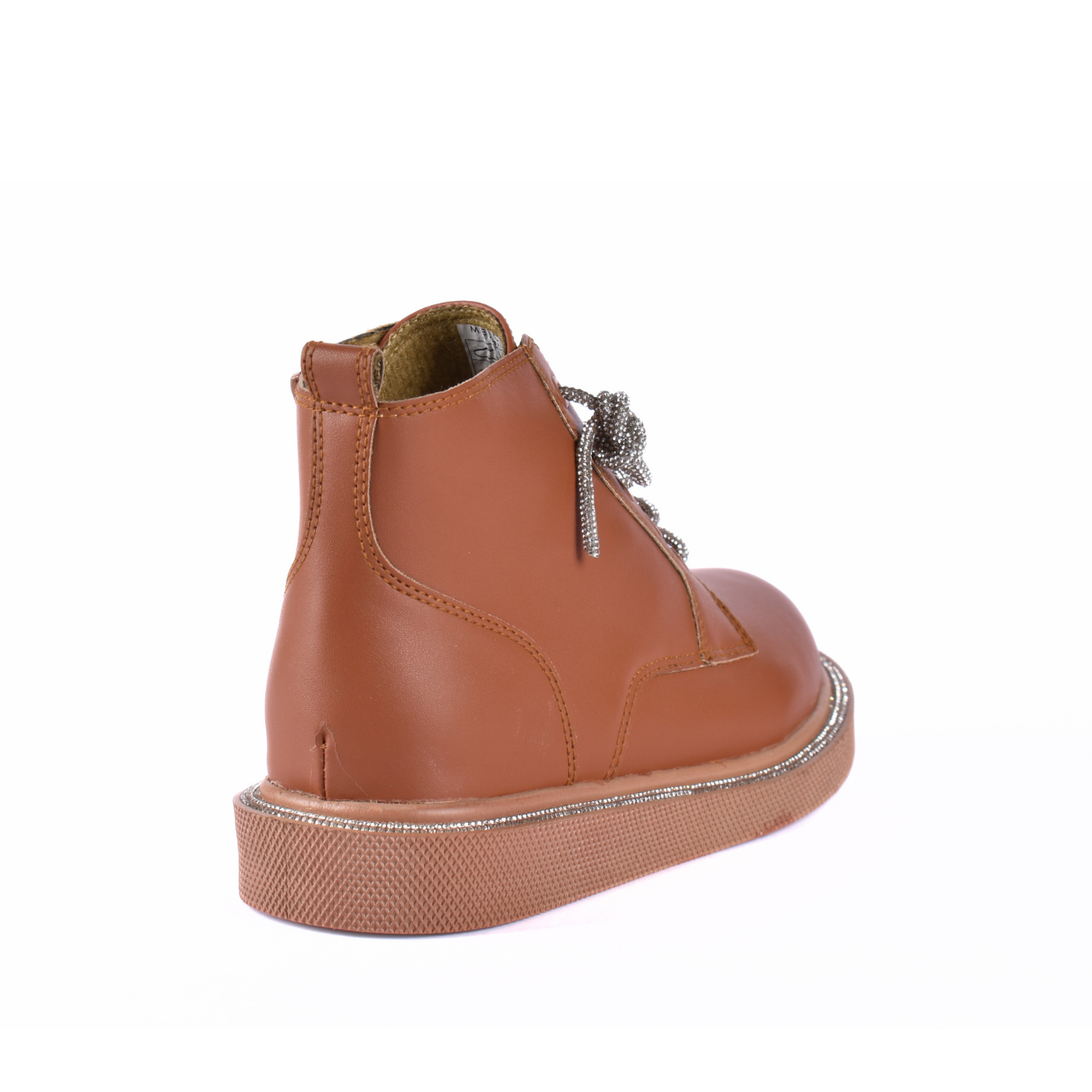 Lace Up Ankle Boots With Stones Melouk