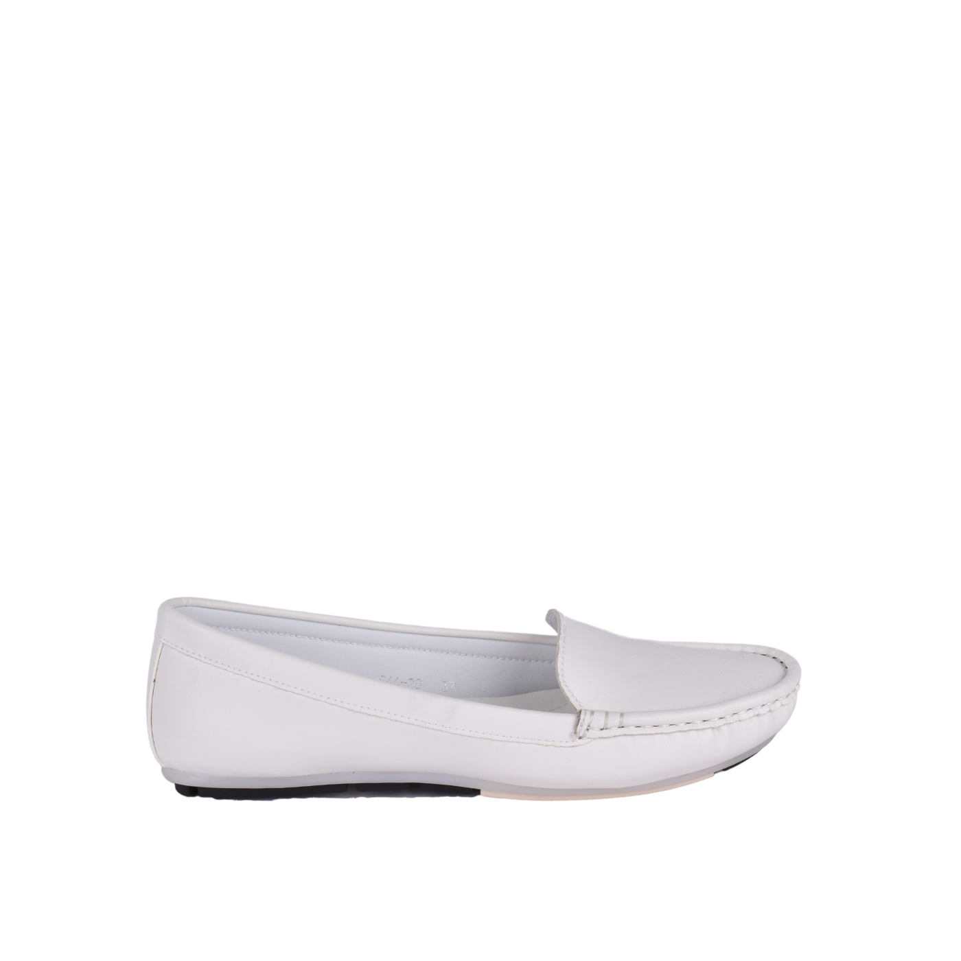 Everyday Leather Slip On Shoe White Melouk