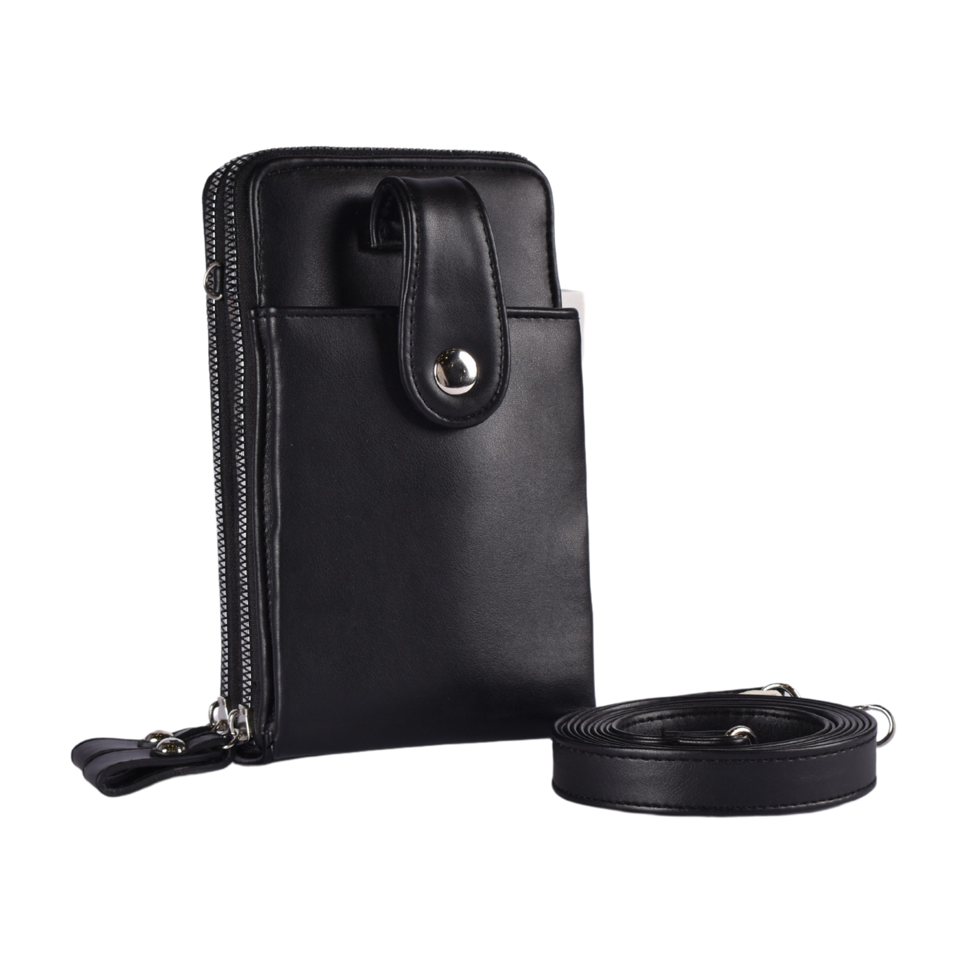 Zebra Multi Pockets Wallet Black Melouk