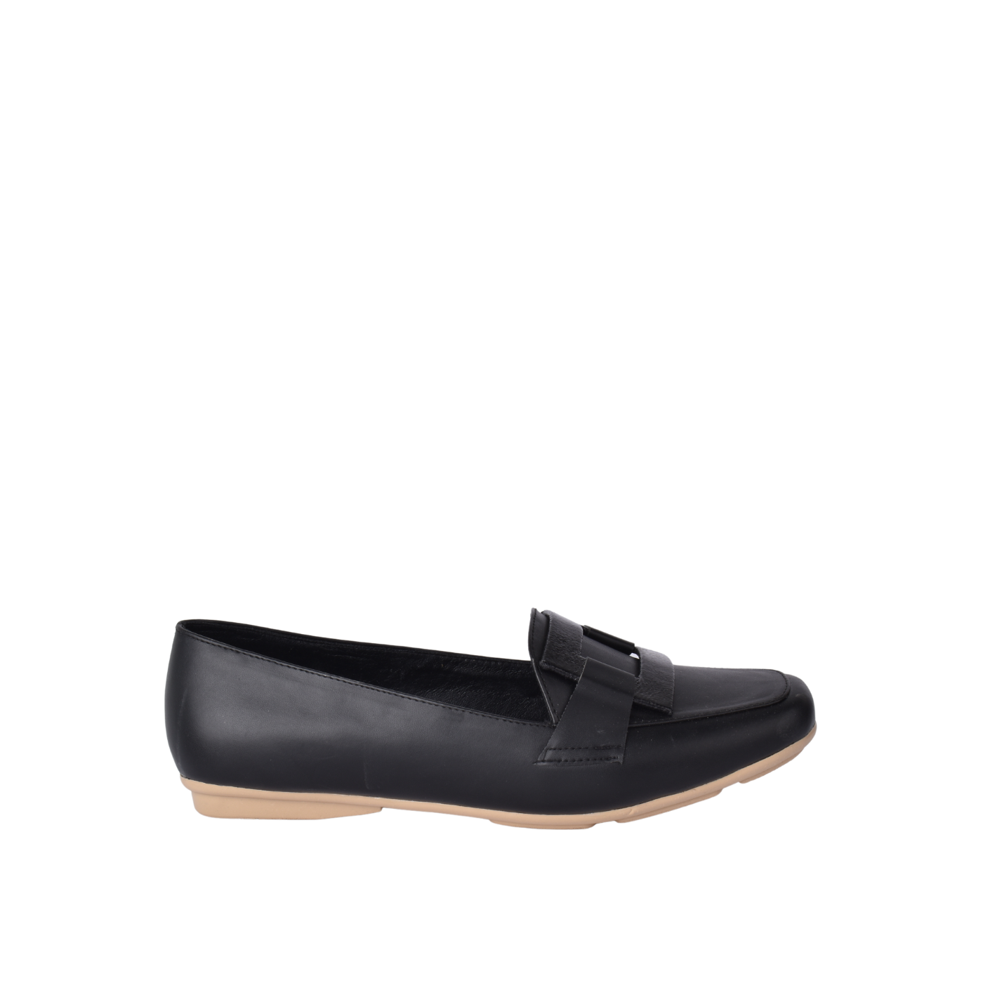 Everyday Leather Slip On Shoe Black Melouk