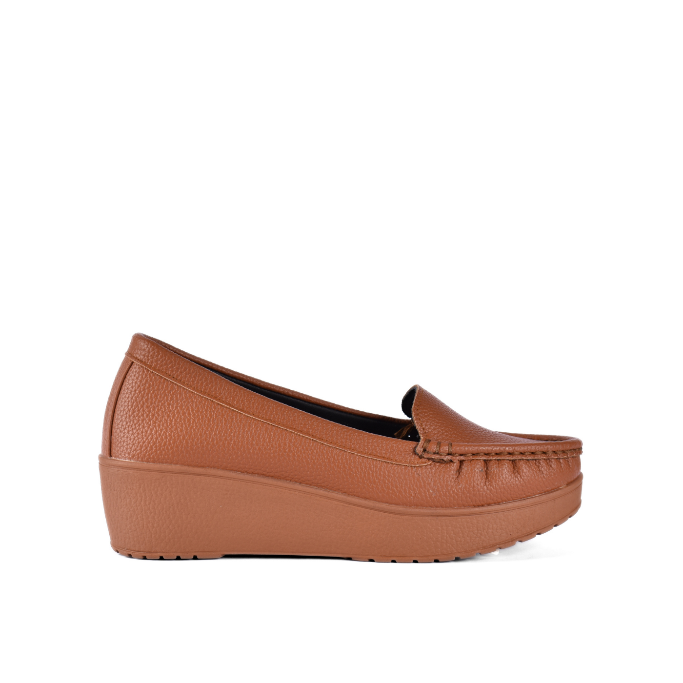 Basic Leather Shoe With Elastic Side Melouk
