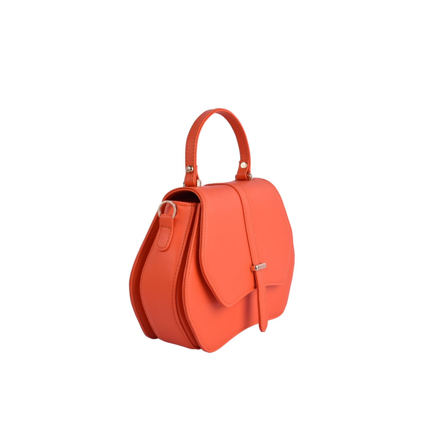 Leather Bag With Handle Melouk