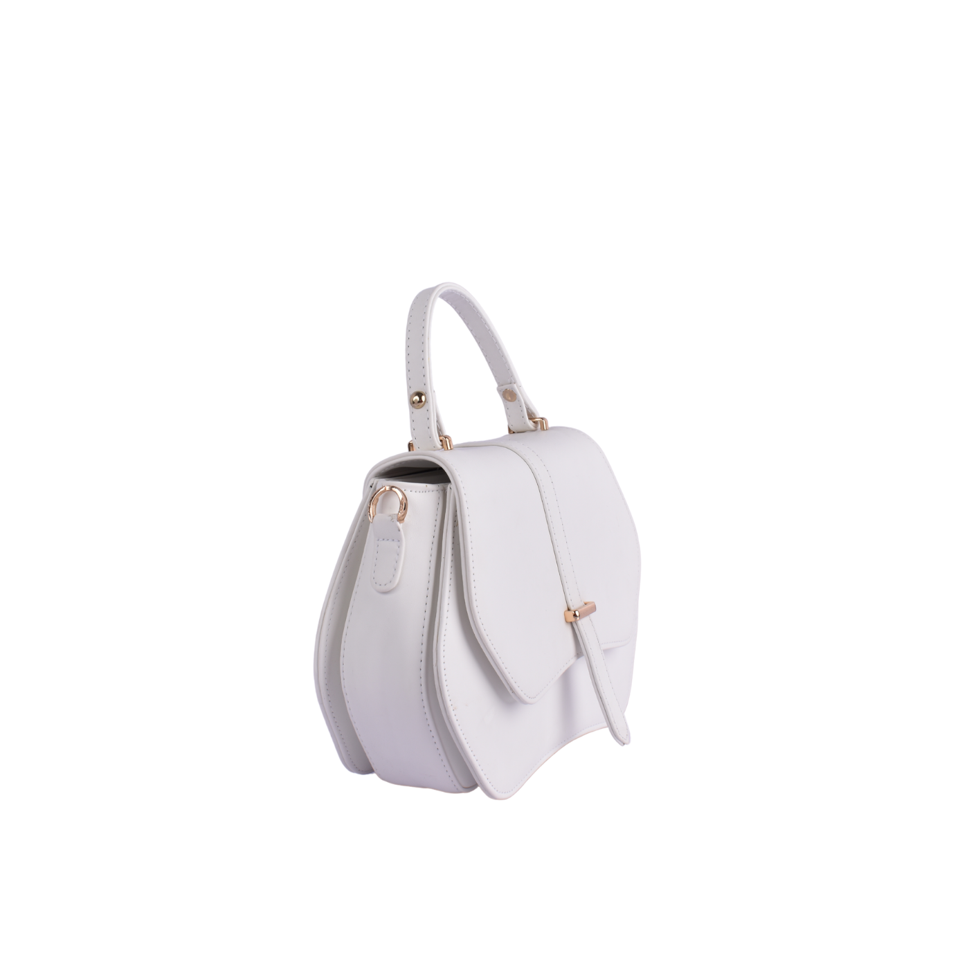 Leather Bag With Handle Melouk