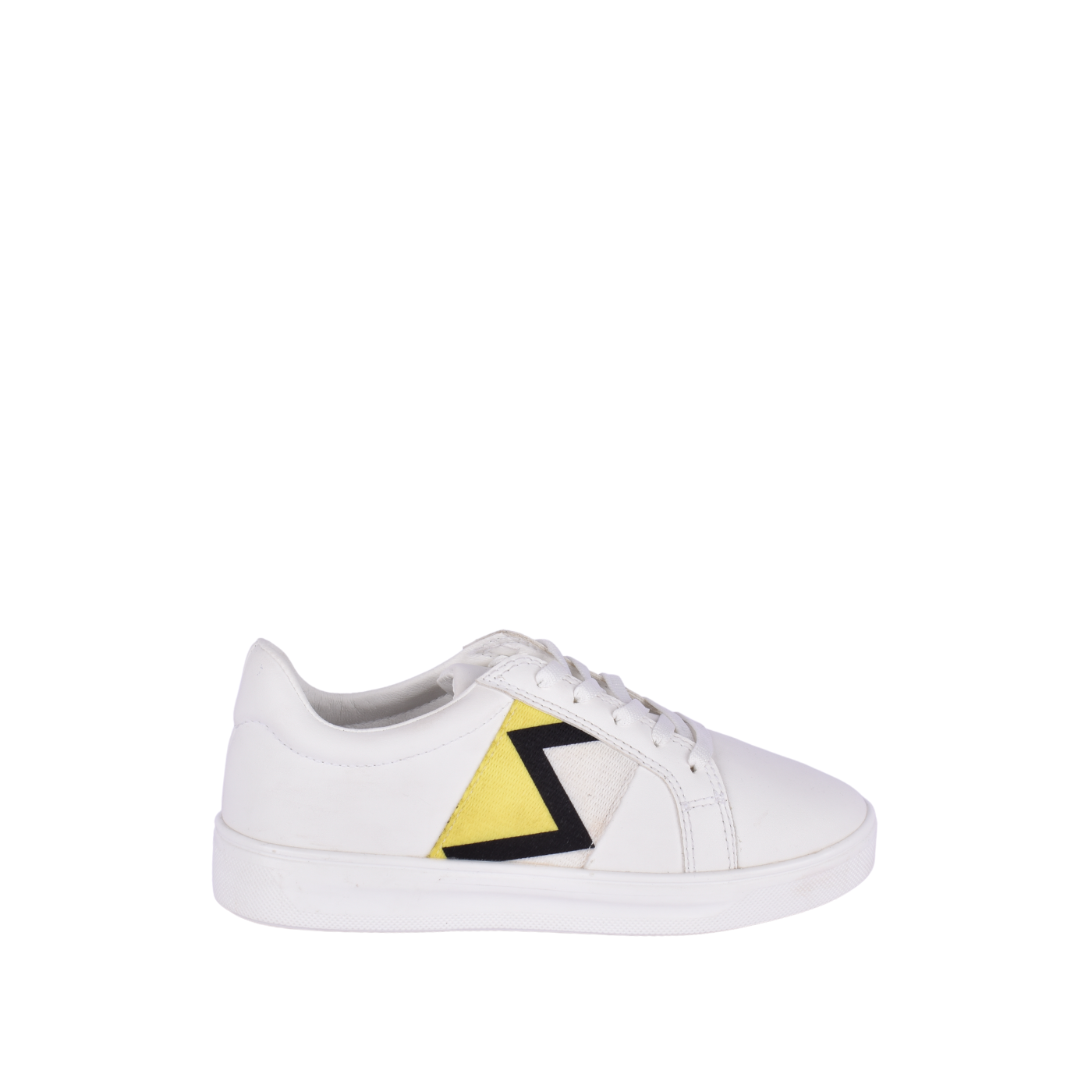 Fashionable Sneaker With Trims Yellow Melouk