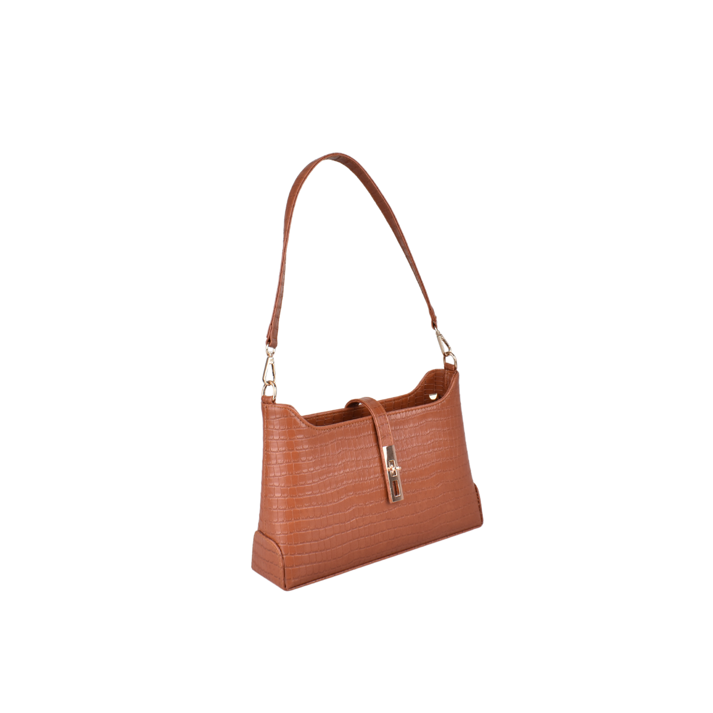Embossed Leather Shoulder Bag Melouk