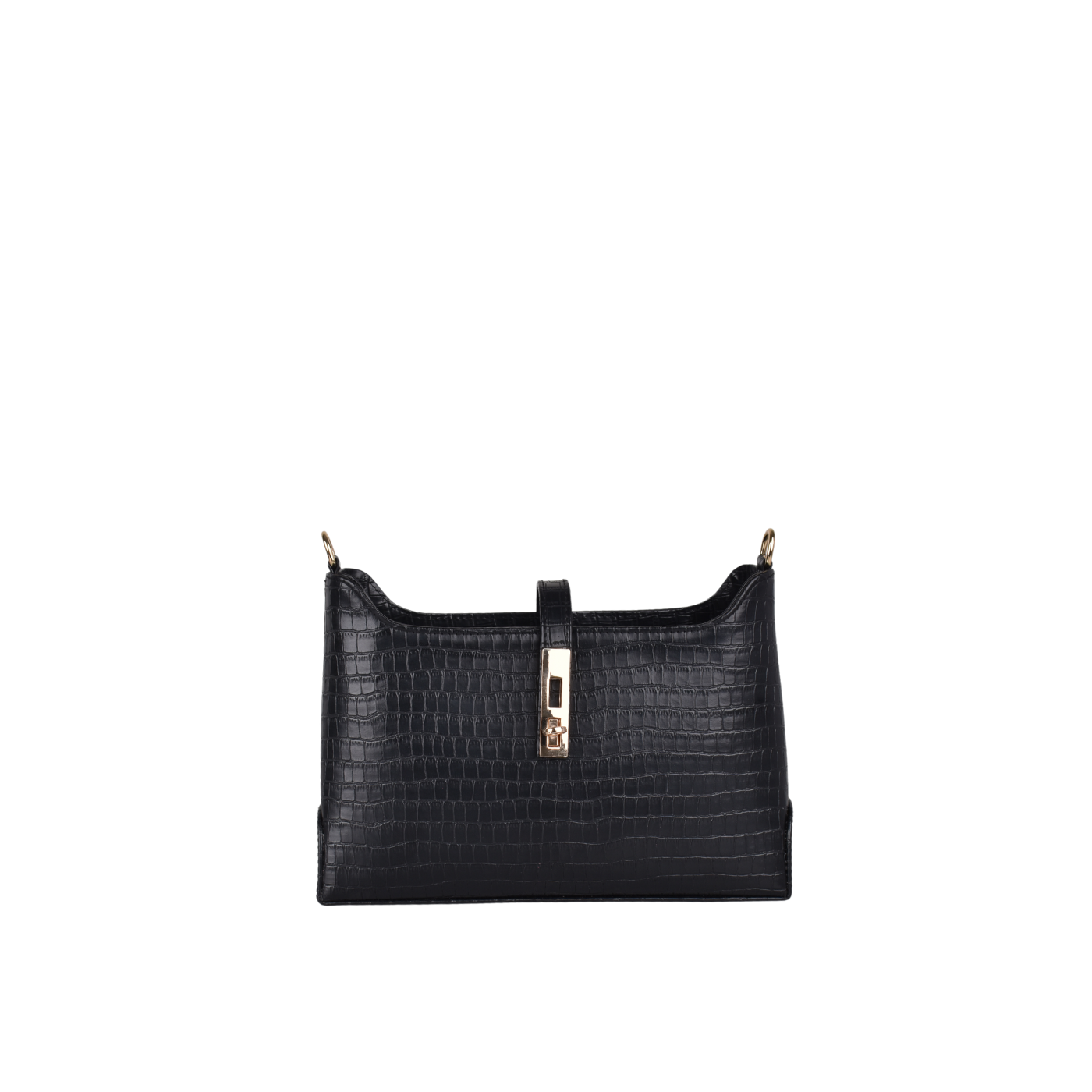 Embossed Leather Shoulder Bag Melouk