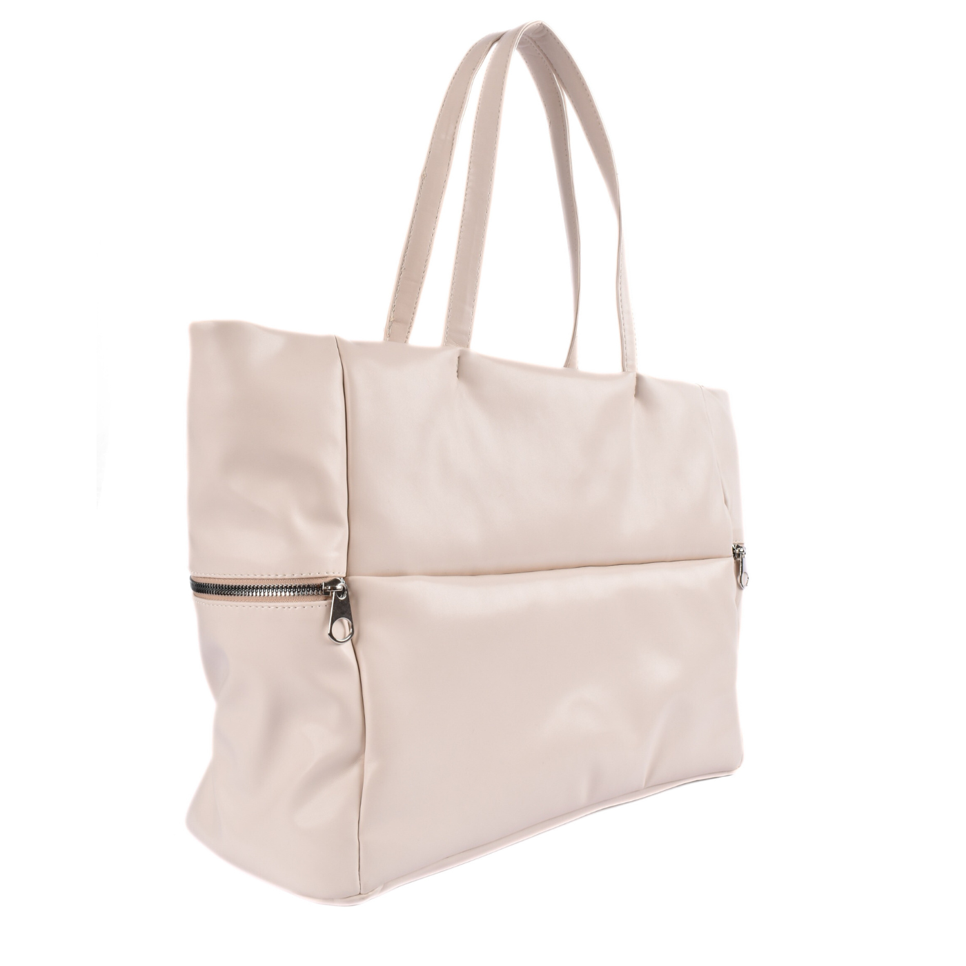 Elegantt Bag With Dual Zipper Detail Melouk