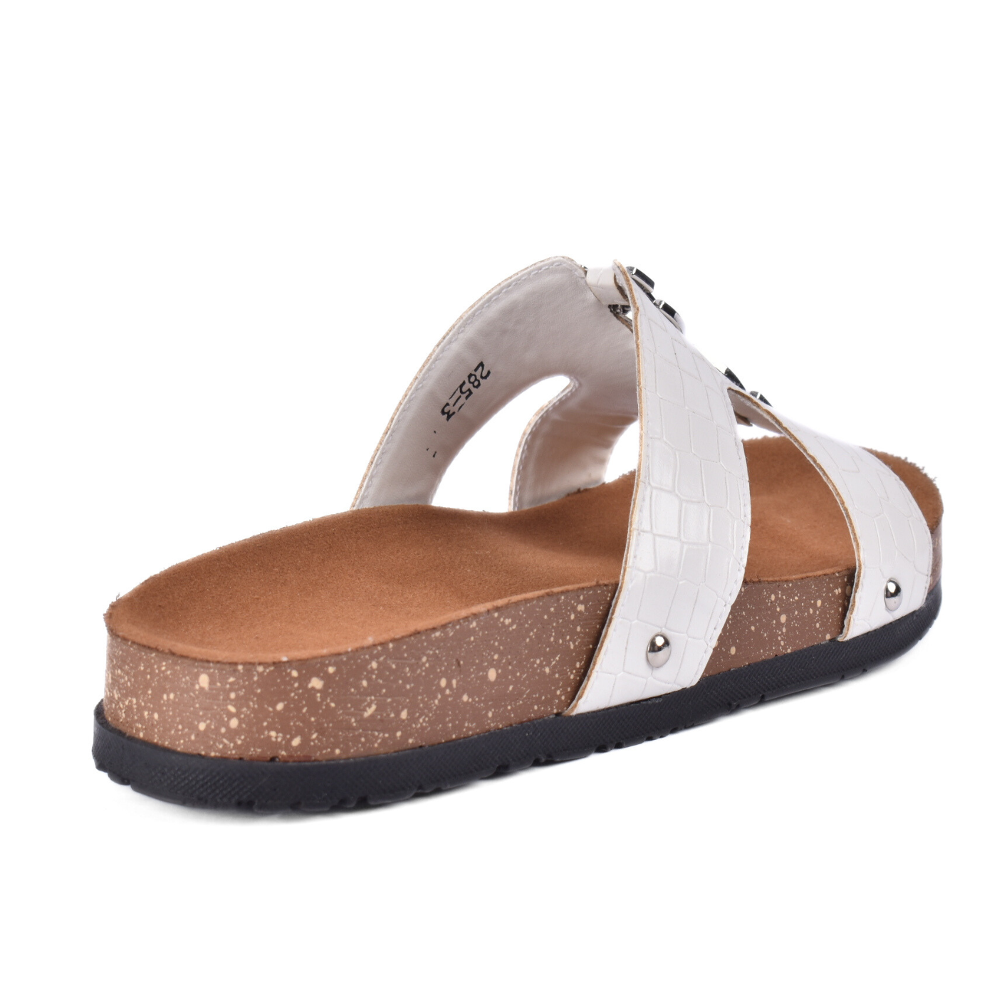 Slip-On Slippers with Chain Accent Melouk