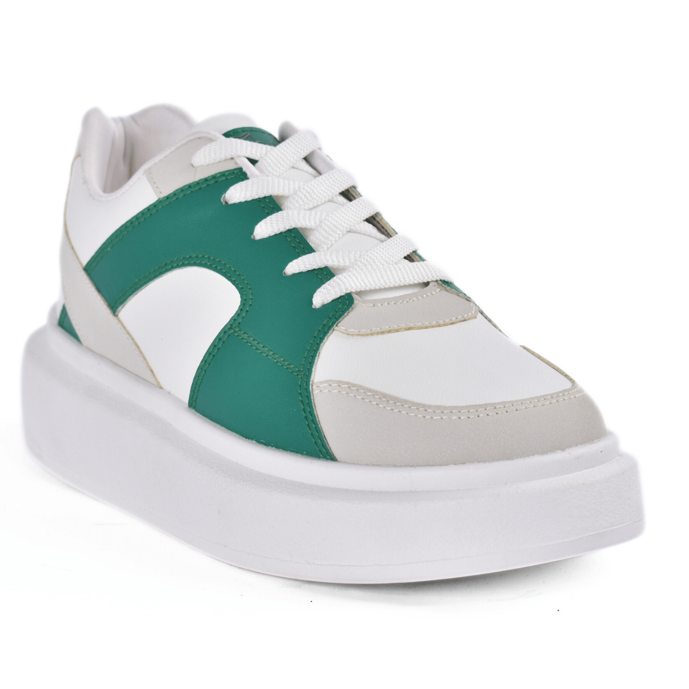 Chunky Platform Sneakers Green Melouk