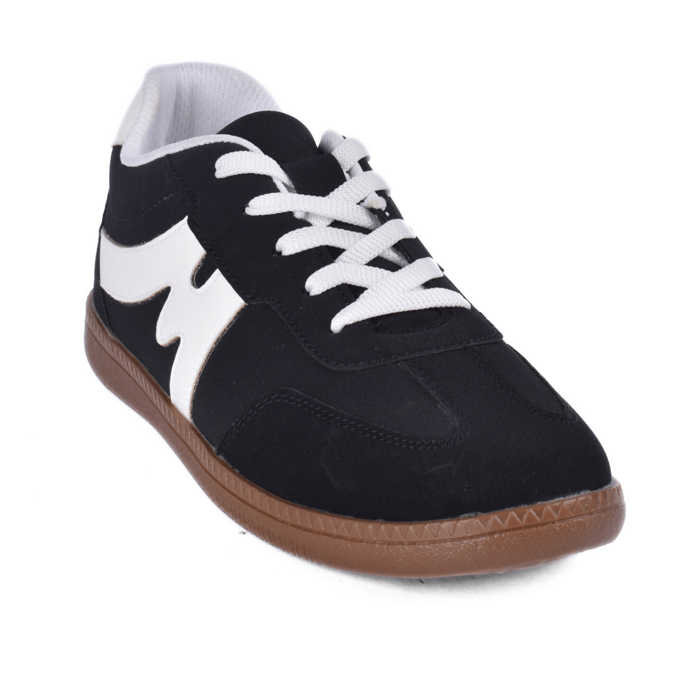Sporty Low-Top Sneakers Black Melouk