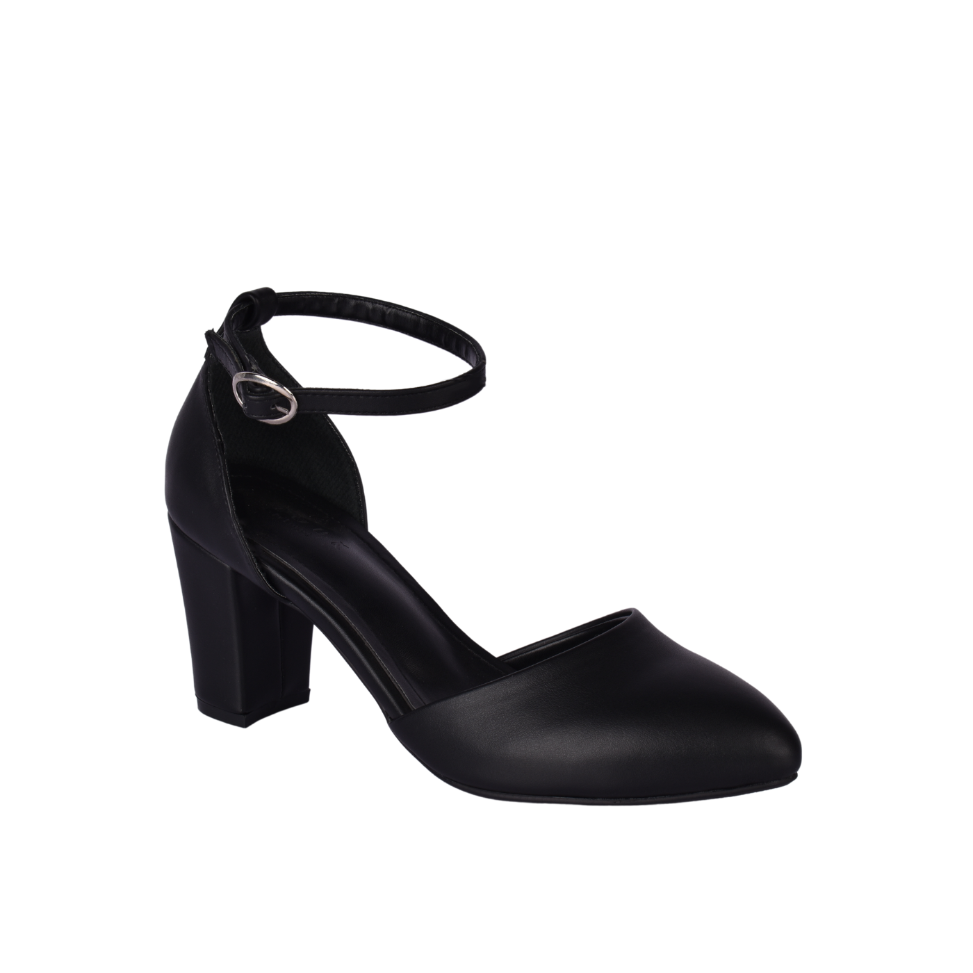 Basic Heeled Shoe Black Melouk